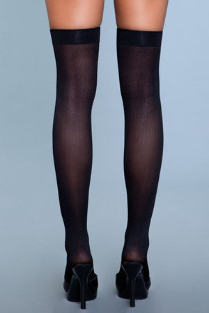 Romina Solid Band Thigh Highs