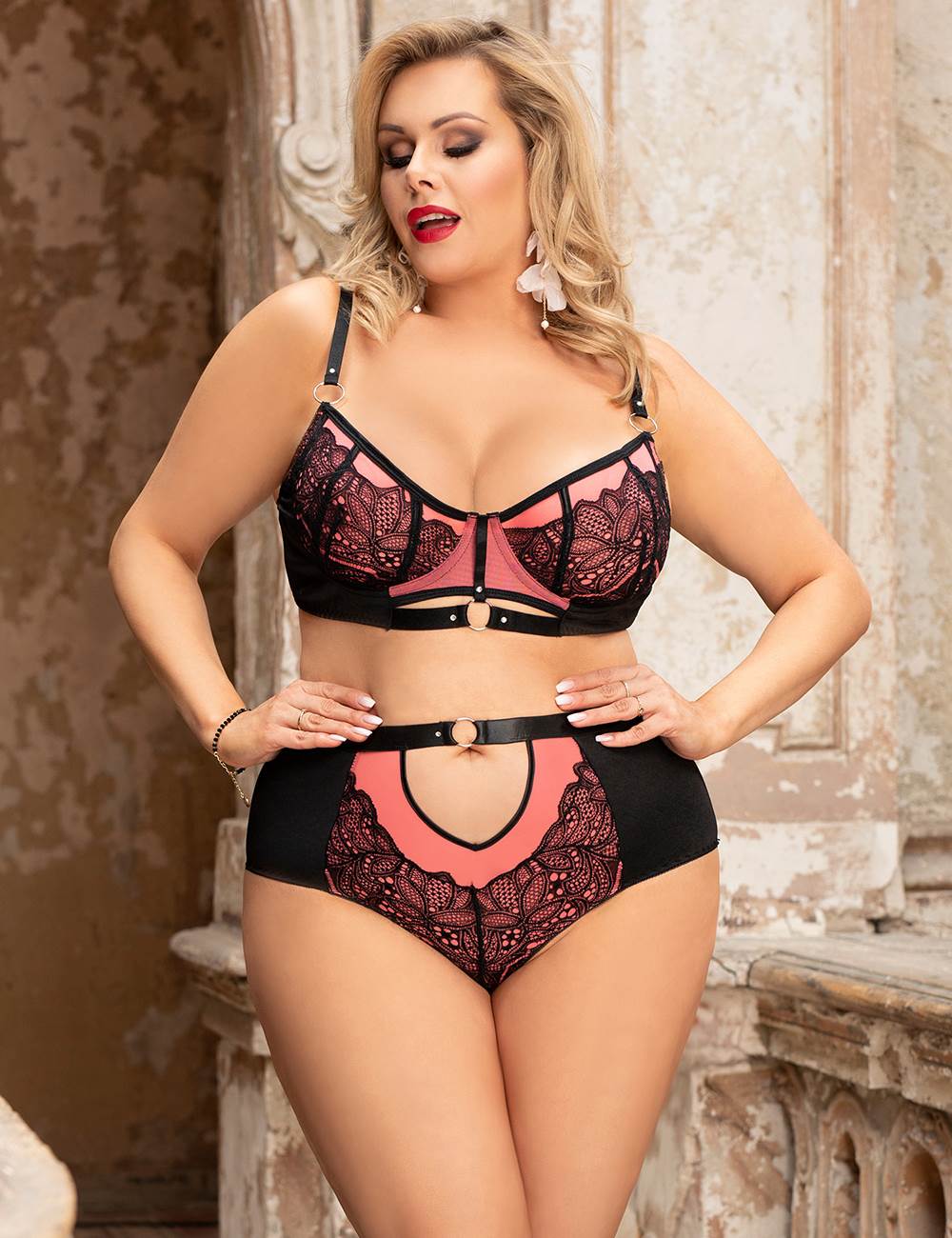 Abby Floral Bra & Panty Set