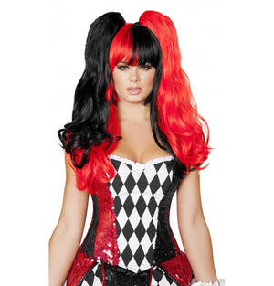 black-and-red-wig