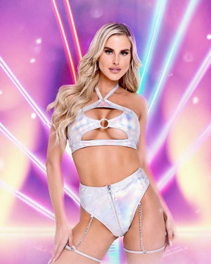 high-waisted-vinyl-zip-up-shorts-1