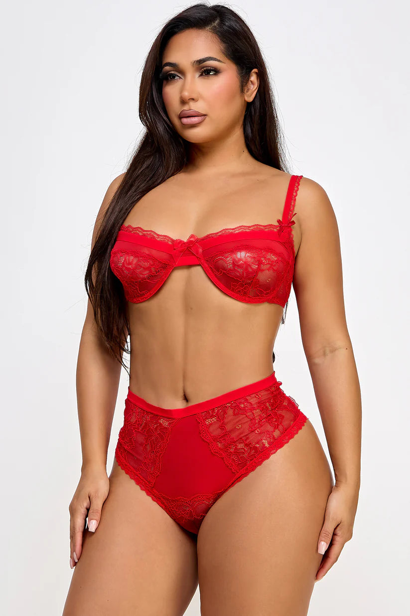 Be My Valentine Bra Panty Set