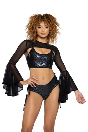 electroglow-bell-sleeve-shrug