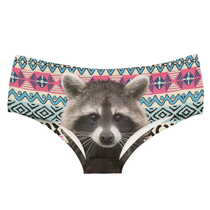 Horny Racoon Funny Panty
