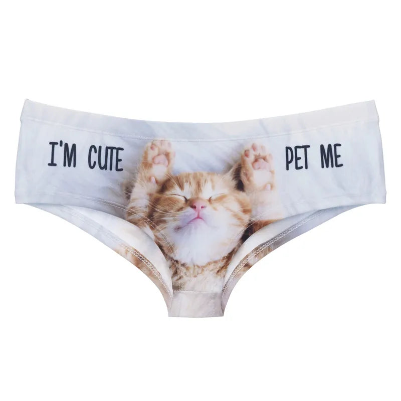 I'm Cute Pet Me Panty