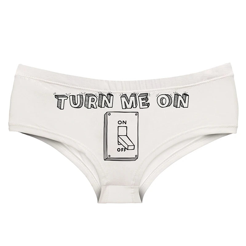 Turn Me On Humor Panty