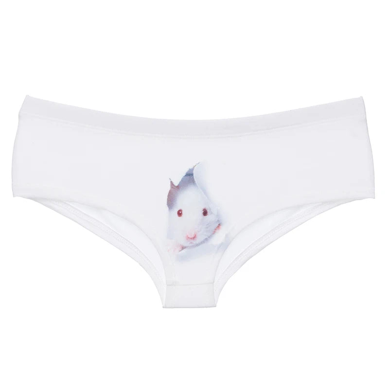 White Mouse Down Under Panty