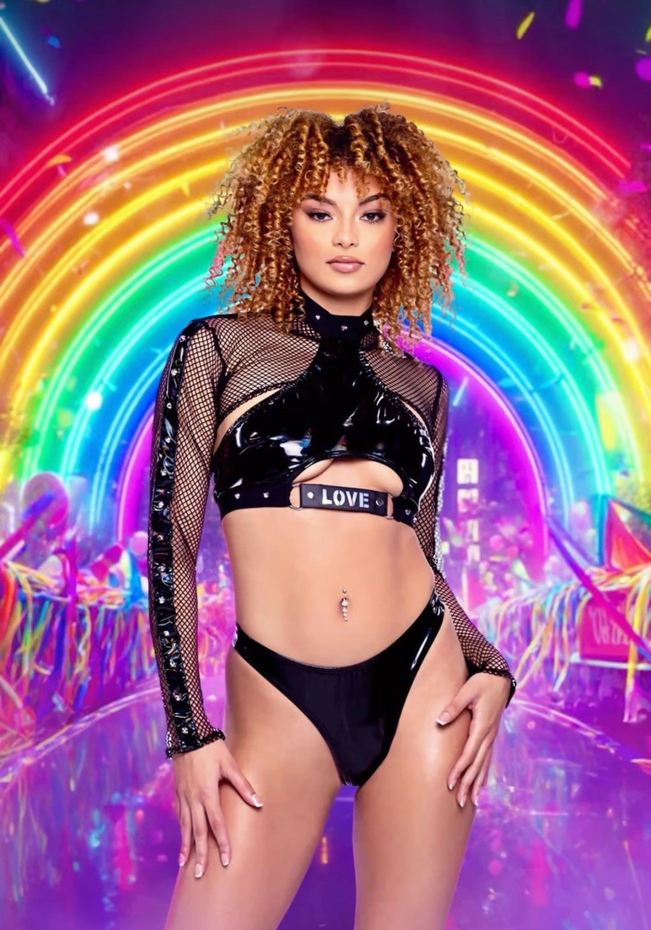 radiant-love-pride-cropped-vinyl-halter-top