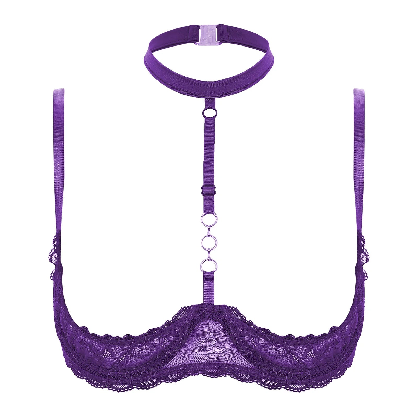 Skylar Halter Neck Cupless Bra