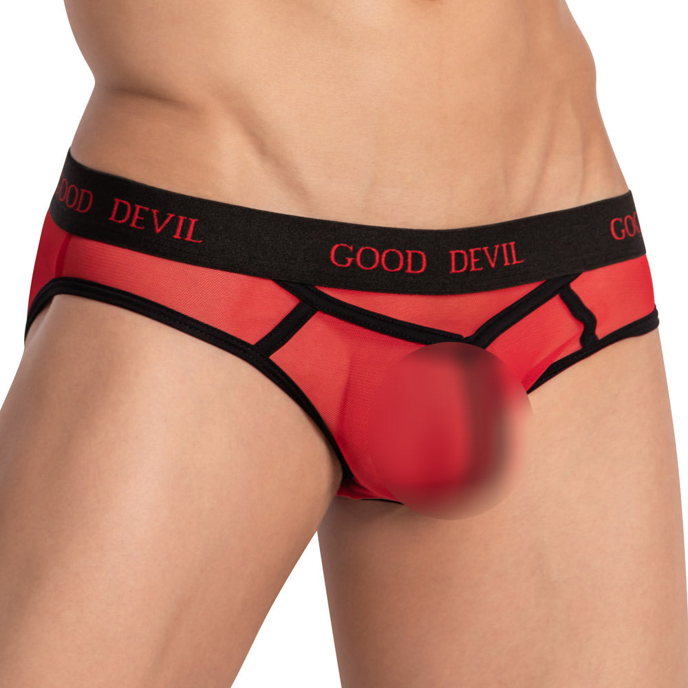 Good Devil GDI038 Wide Waistband Bikini Blue