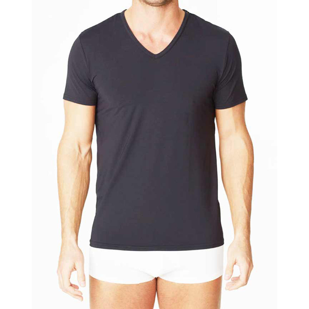 Parker & Max PMFP-TVN1 Micro Luxe V-Neck T-Shirt