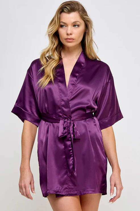 Euphrone Nyx Midnight Robe - Purple