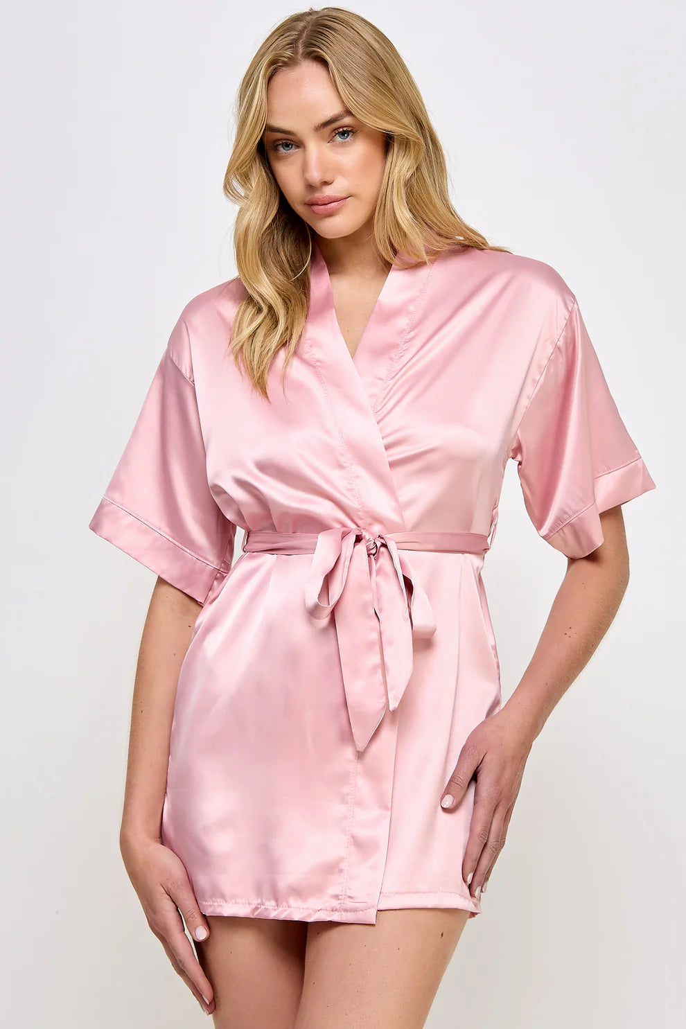 Euphrone Nyx Midnight Robe - Rose Pink