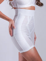 Style 696 | High Waist Non-Stretch Girdle | No Give Extra Firm Control