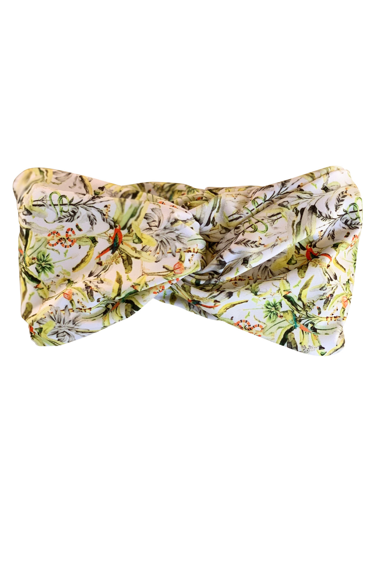 White Rainforest Hair Turban