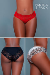 Eloise Bikini Panty (3 Pack)