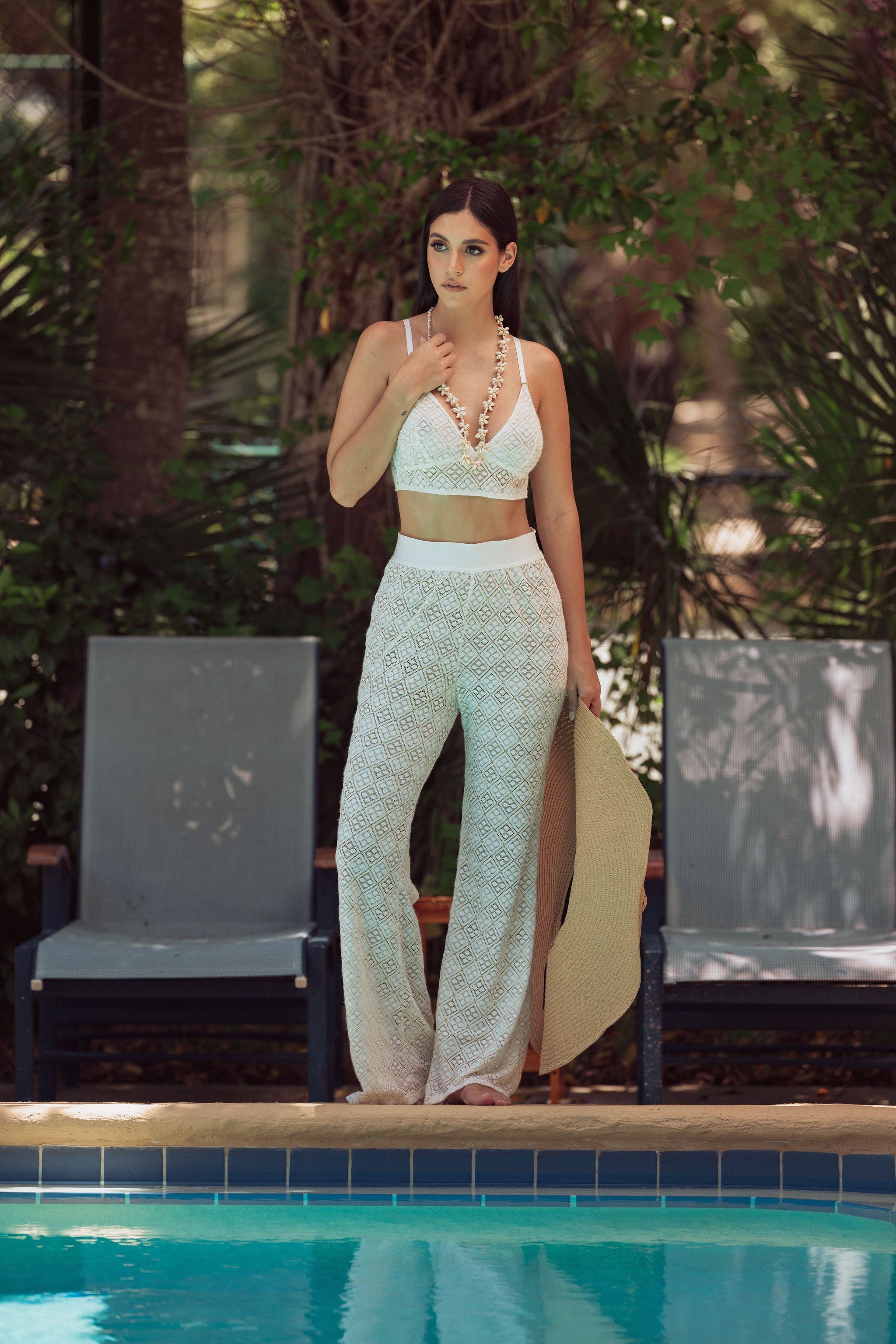 KILO BRAVA THE GEO LACE COLLECTION - FLARE PANTS