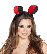 red-black-lady-bug-head-piece