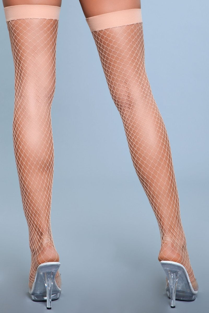 Renate Fishnet Thigh Highs