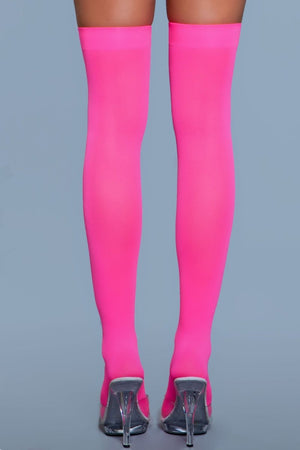 Romina Solid Band Thigh Highs