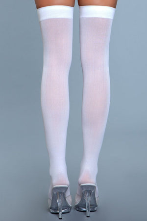 Romina Solid Band Thigh Highs