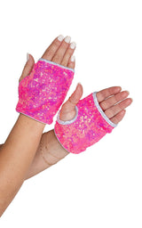 open-finger-sequin-gloves