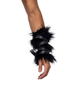 pair-of-black-faux-fur-cuffs