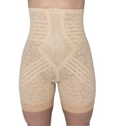 Style 6207 |  No Roll High Waist Lace Thigh Slimmer with Extra Firm Support