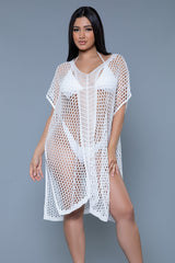 Jenna Caftan Poncho Cover-Up
