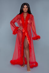 Marabou Robe