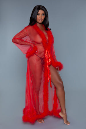 Marabou Robe