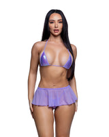 Mesh Flutter Skirt Cover-Up