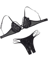 Elegant Sin Push-Up Lace Lingerie Set