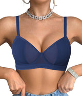 Aspen Sheer Mesh Bra