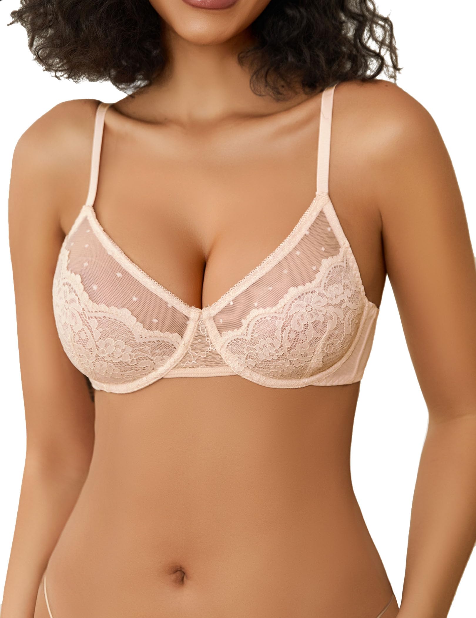 Charlotte Lace Full Coverage Bra