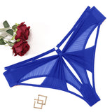 Sienna Mesh Cutout Thong