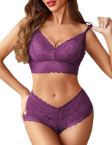 Évelisse Lace Bralette Set