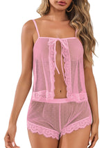 Sinful Nights See-Through Cami Set
