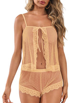 Sinful Nights See-Through Cami Set