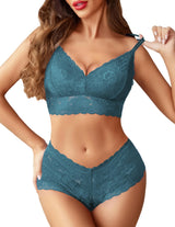 Évelisse Lace Bralette Set