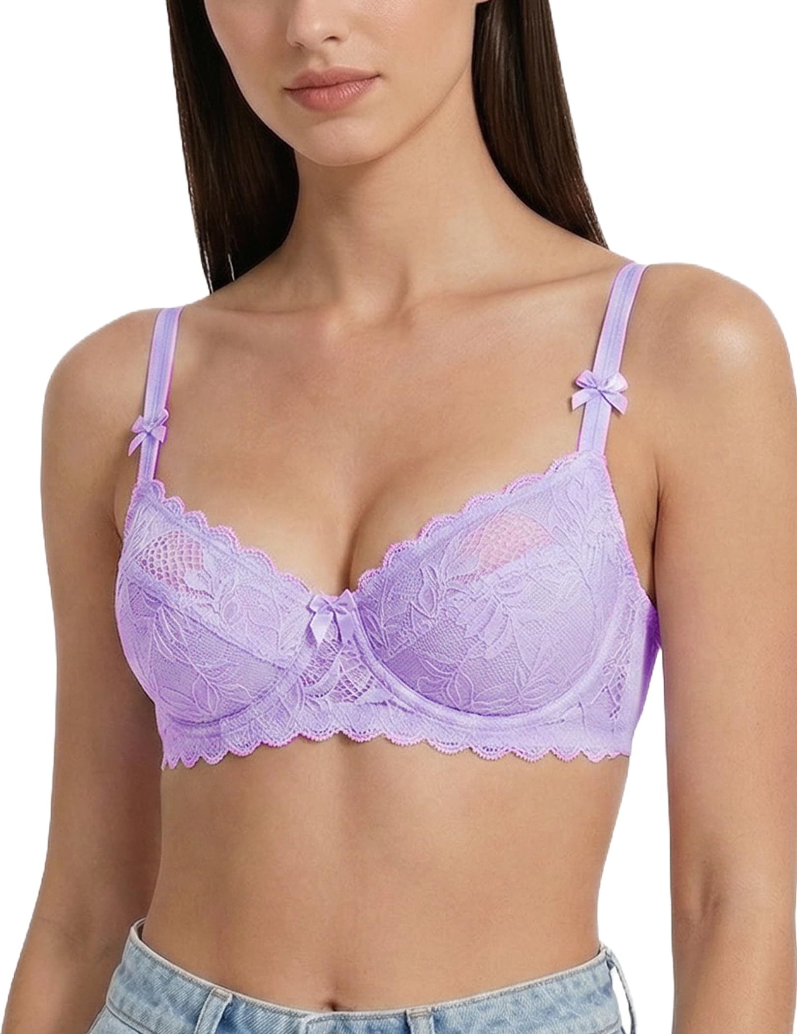 Florence Lace Balconette Bra