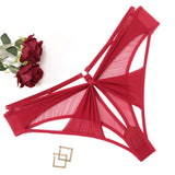 Sienna Mesh Cutout Thong