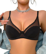 Willow Plunge Mesh Bra