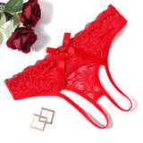 Rosalie Cheeky Crotchless Panty