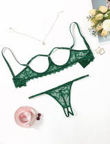 Scarlet Allure Lace Lingerie Set