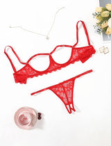 Scarlet Allure Lace Lingerie Set