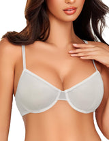 Savannah Mesh Demi-Cup Bra