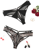 Sienna Mesh Cutout Thong