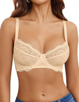 Marceline Lace Balconette Bra