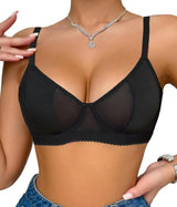 Aspen Sheer Mesh Bra