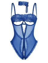 Shadow Fit Crotchless Bodysuit